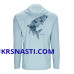 Реглан Simms Tech Hoody - Artist Series Steel Blue/Tarpon